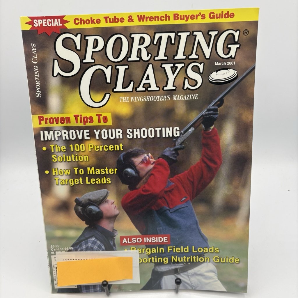Sporting Clays Magazine March 2001 Issue